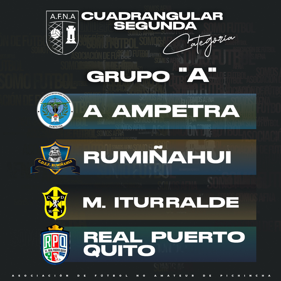 AFNA PICHINCHA – Asociación de Fútbol No Amateur de Pichincha